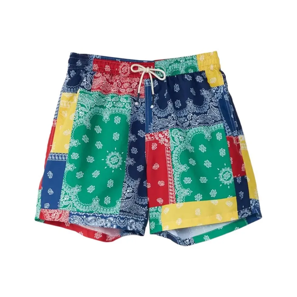 Polo Ralph Lauren Bandana Printed Drawstring Swim Shorts