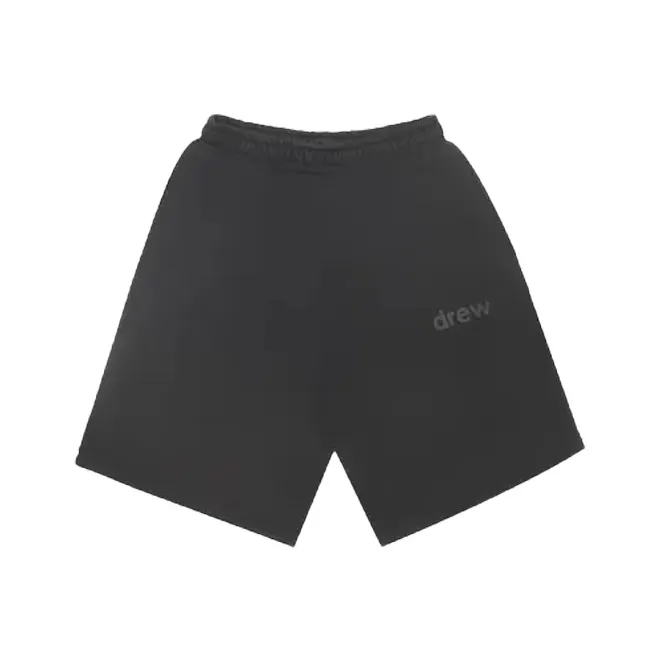 Drew House Letter Logo Series Повседневные шорты Унисекс Черный