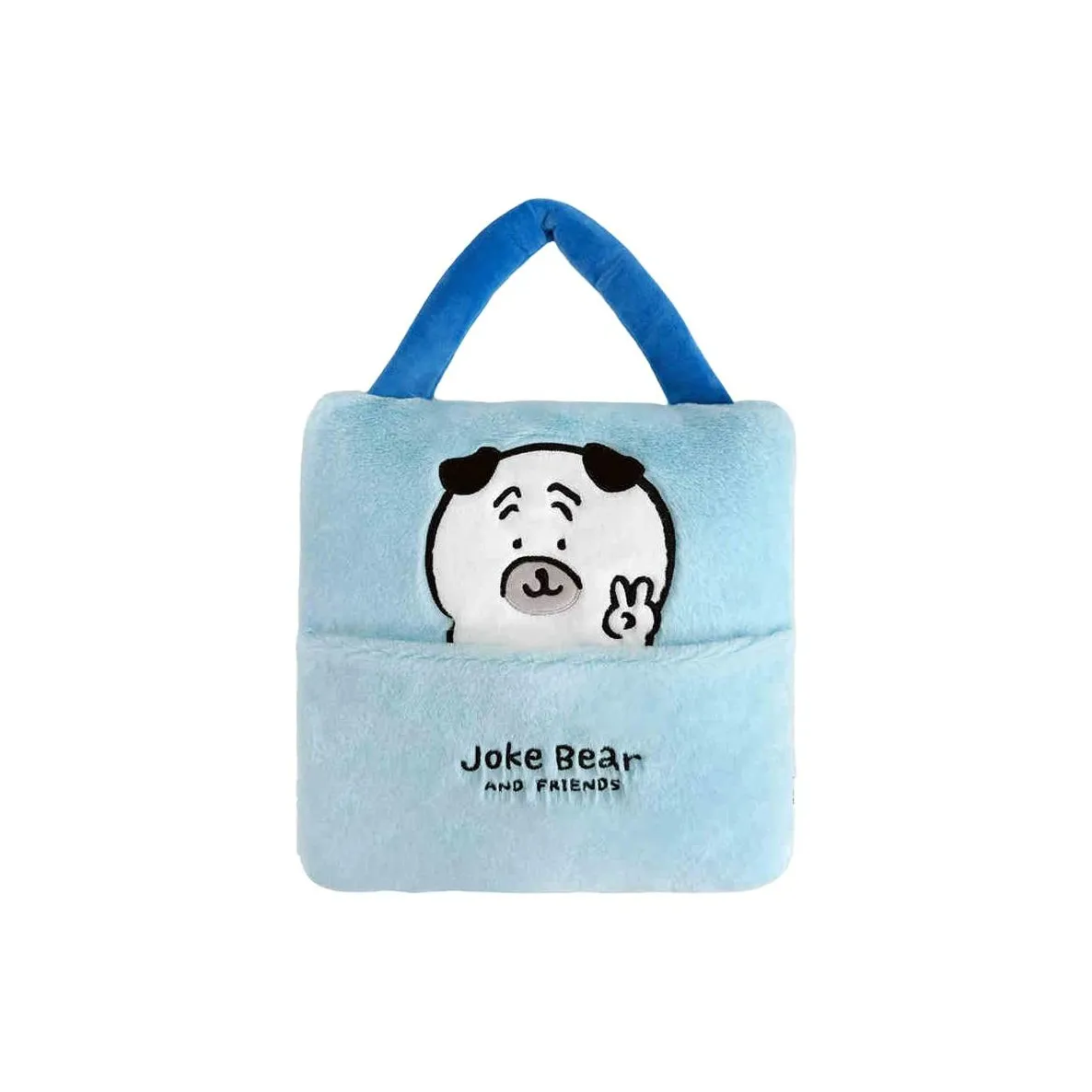 Дружба Плюшевый Тоут Сумка Сумка для покупок Сумка Обычный Женские Синий