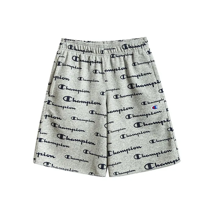 Champion Shorts US Version Unisex Gray Чемпион Шорты Американская версия Унисекс Серый
