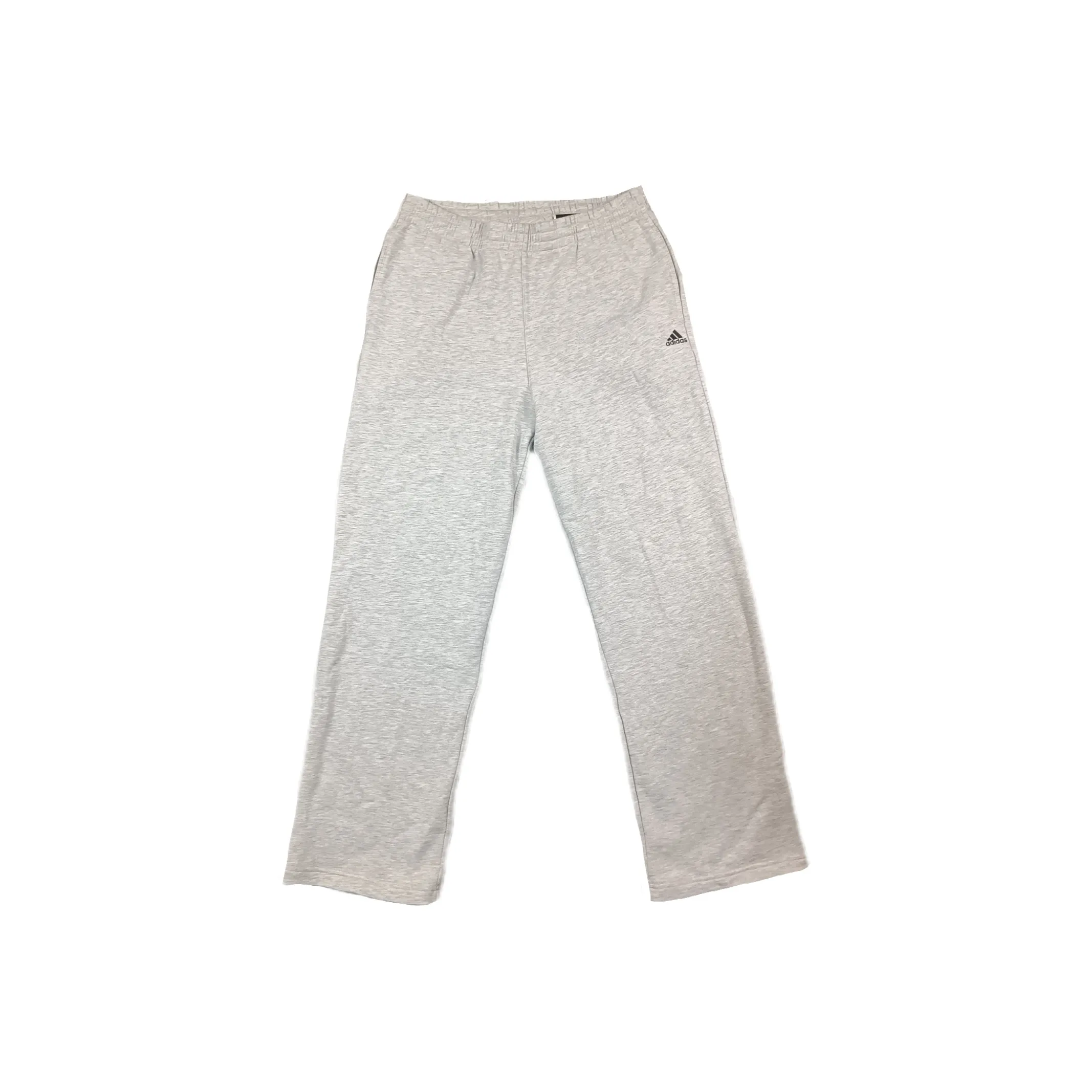 Adidas Вязаные тренировочные штаны мужские светло-серые