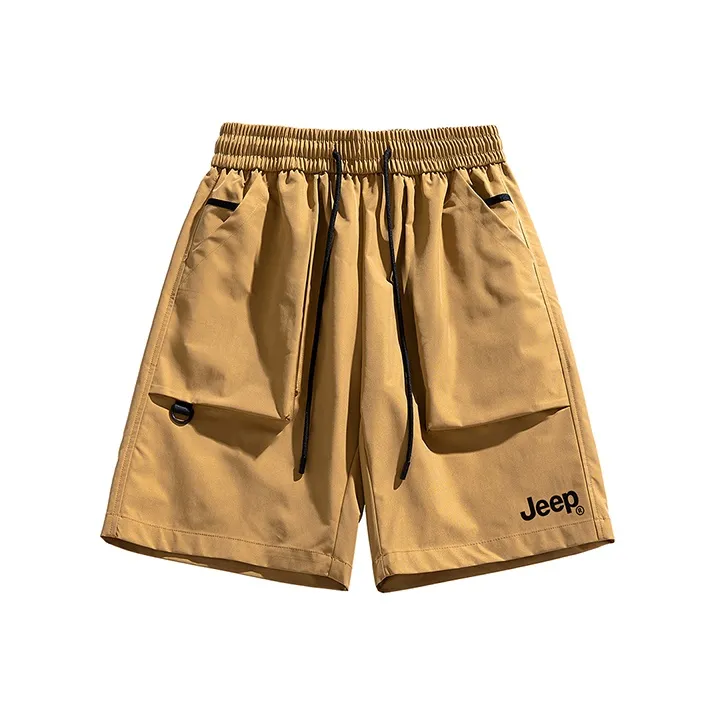 Jeep Dopamine Dressing Quick Dry Five Button Workwear Casual Shorts Unisex