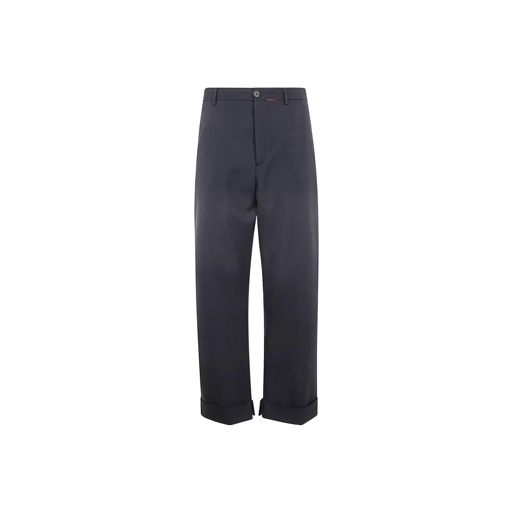MARNI Logo Embroidered Tailored Trousers