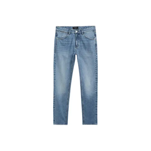 Massimo Dutti Синие Мужские Джинсы