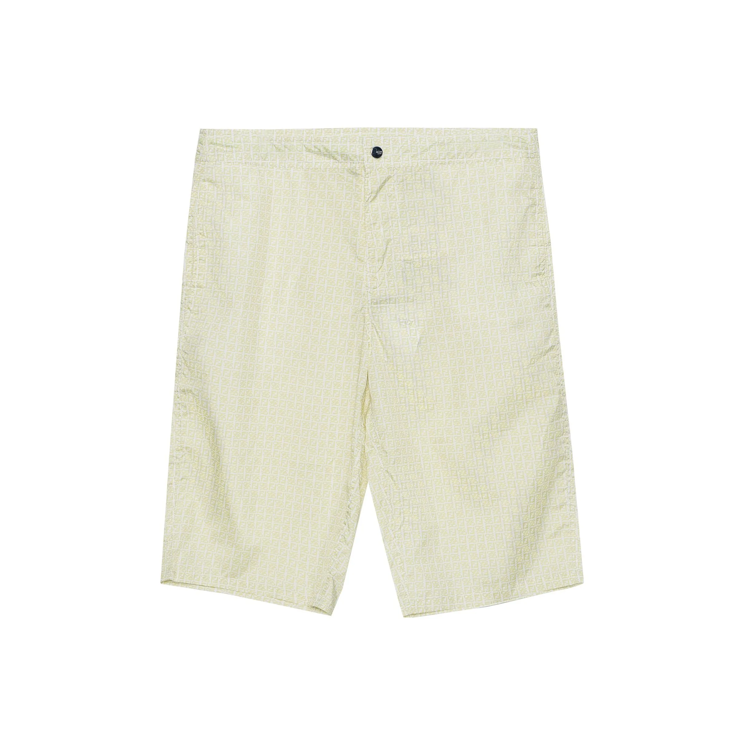 FENDI SS22 Casual Shorts Men's Light Green