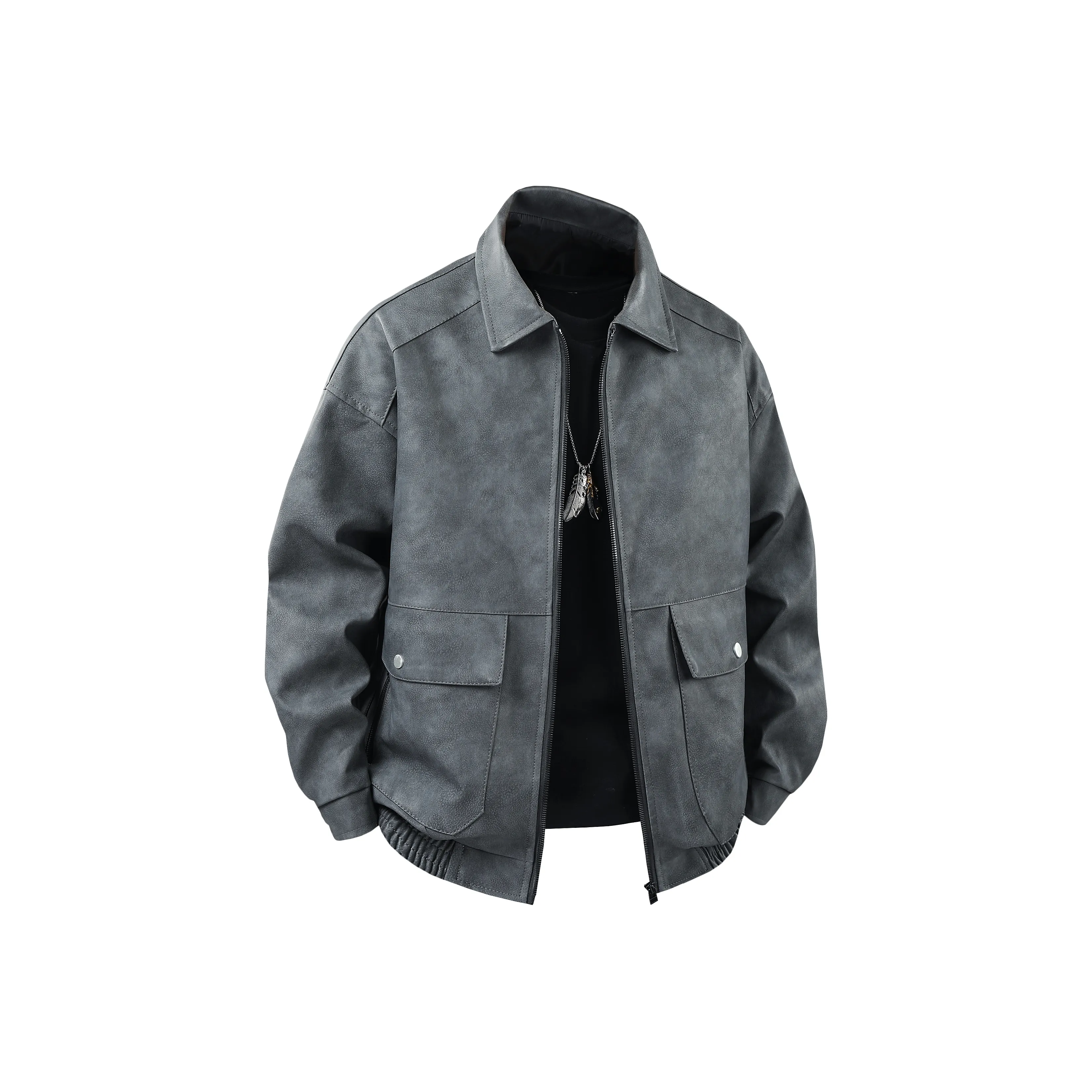 Lightning X Storm Кожа Куртка Унисекс