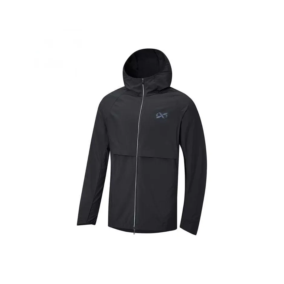 XTEP Trench Coat Men's Jet Black