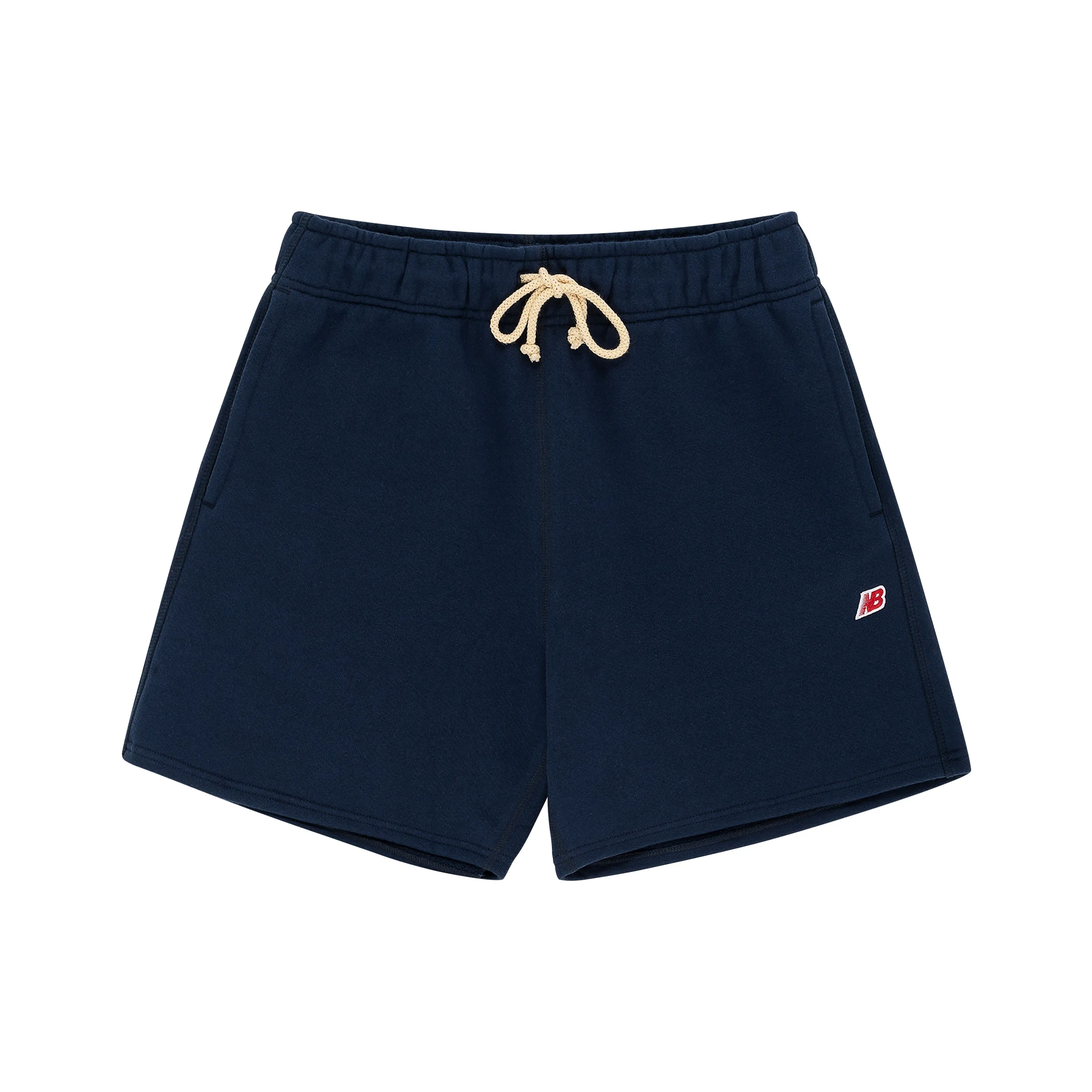 New Balance Teddy Made Темно-синий Унисекс Повседневные шорты