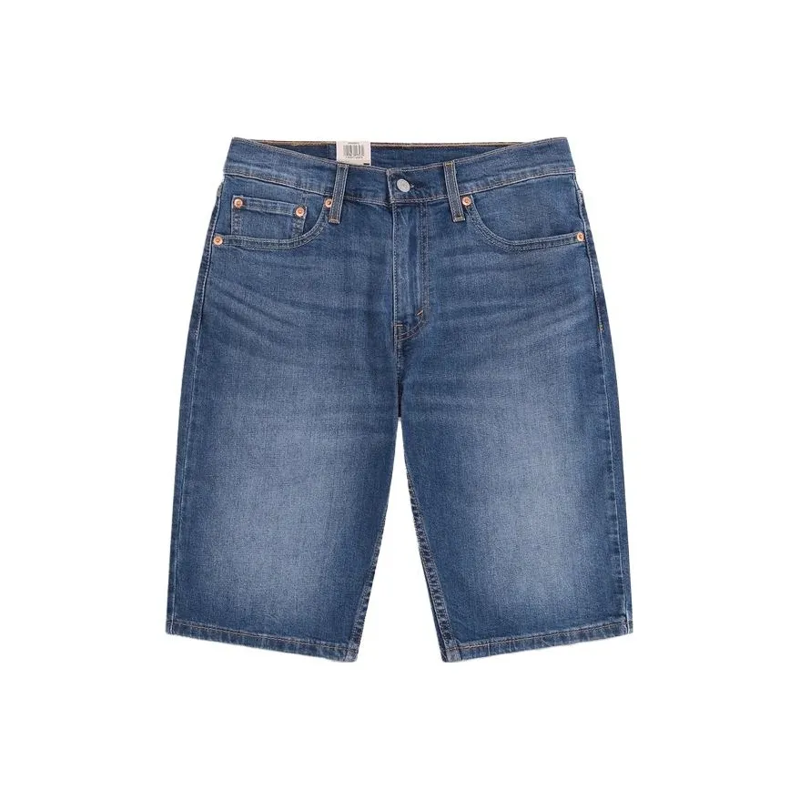 Levis Blue Men's Denim Shorts Левис Синий Мужские Джинсовые Шорты