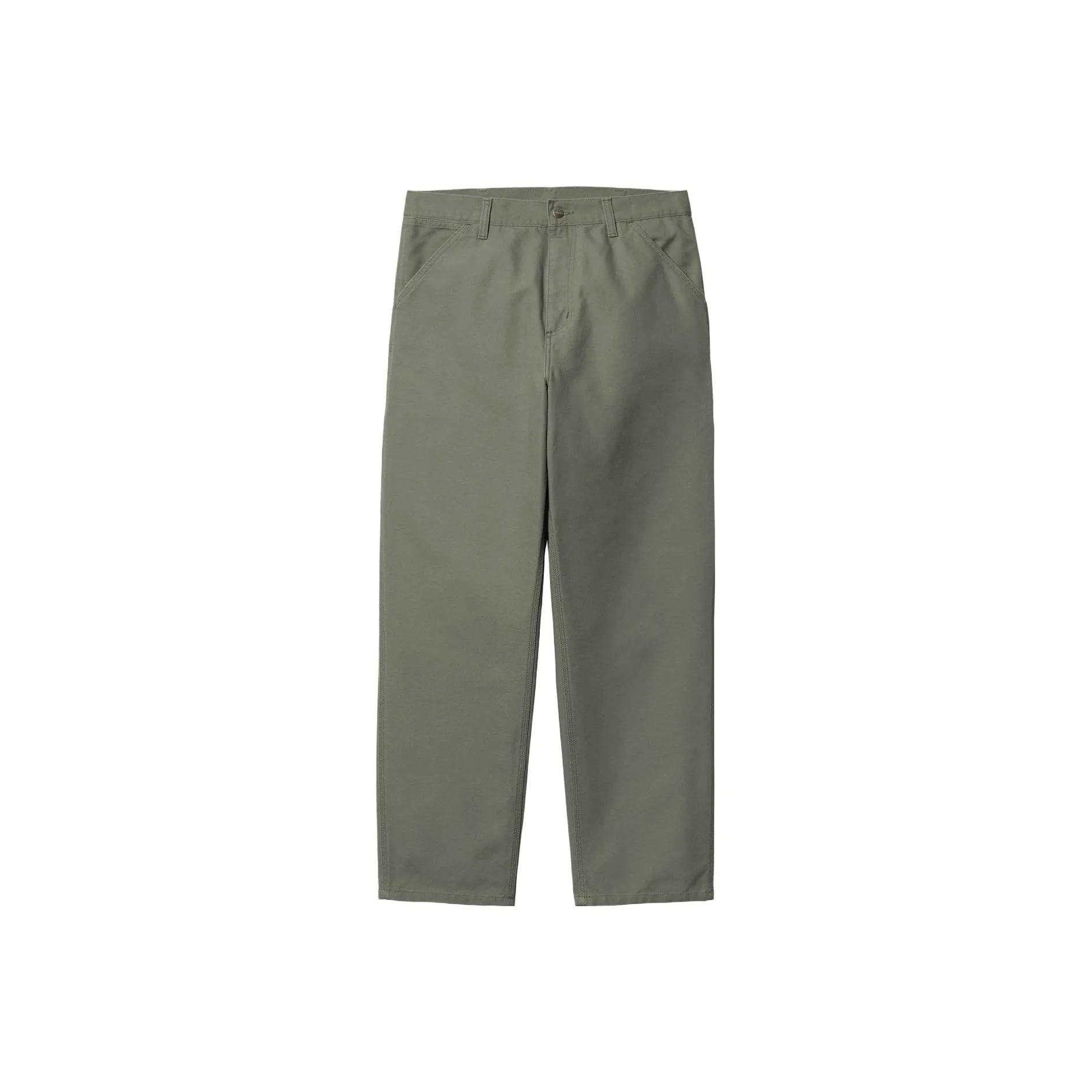 Carhartt WIP SS24 Карго Брюки Мужские Дымчатый Зеленый