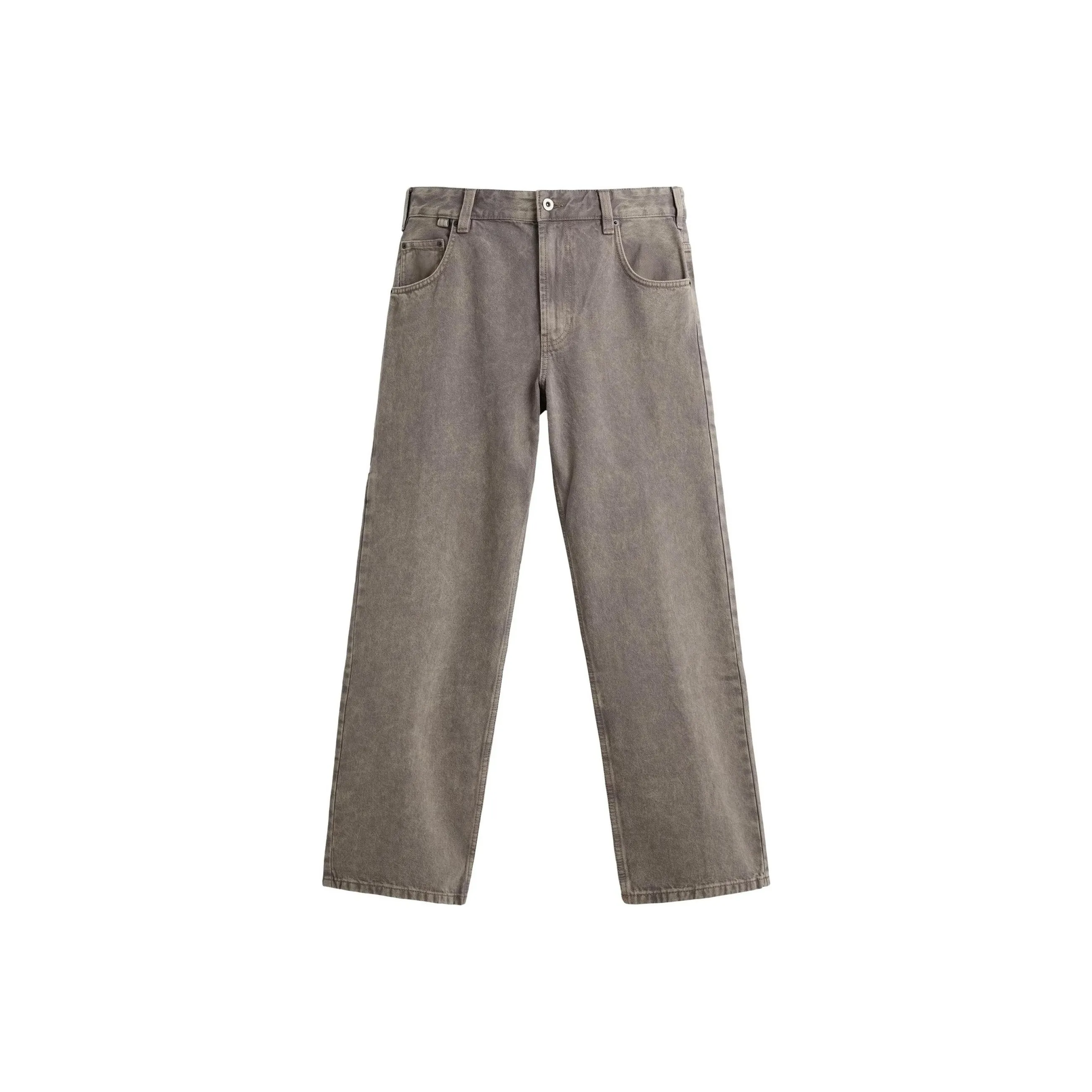ZARA SS25 Jeans Men's Zebra Print Brown