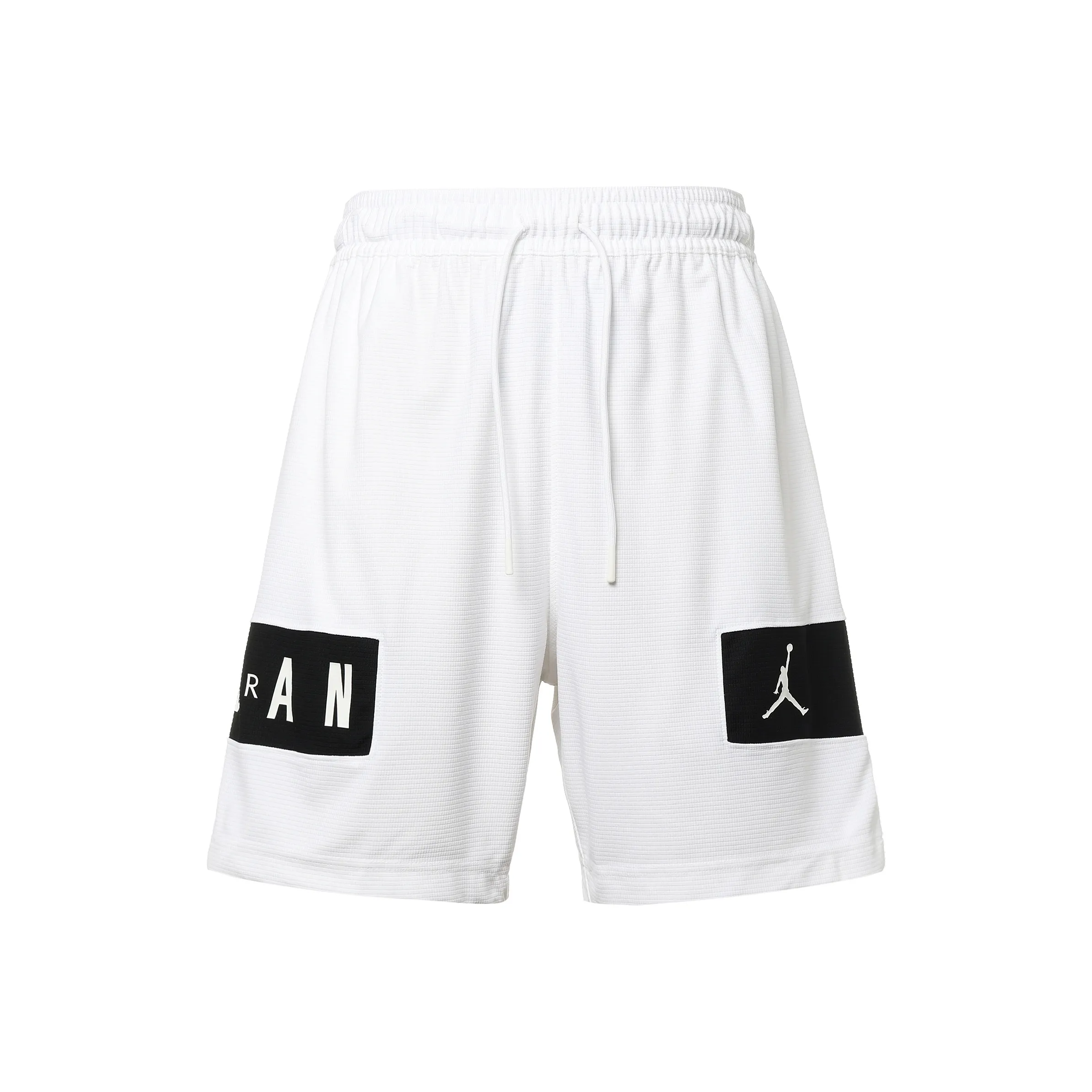 Jordan Dri fit Quick Dry Knit Casual Shorts White