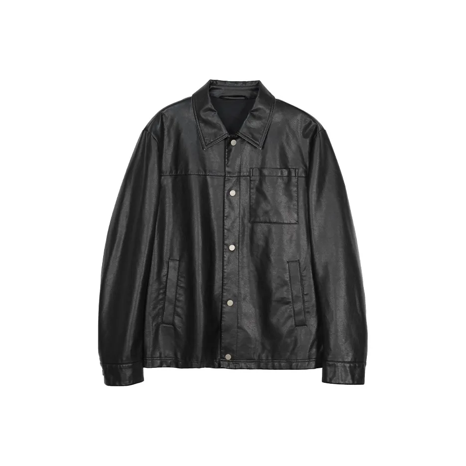 MOST Кожа Куртка Мужская Черная