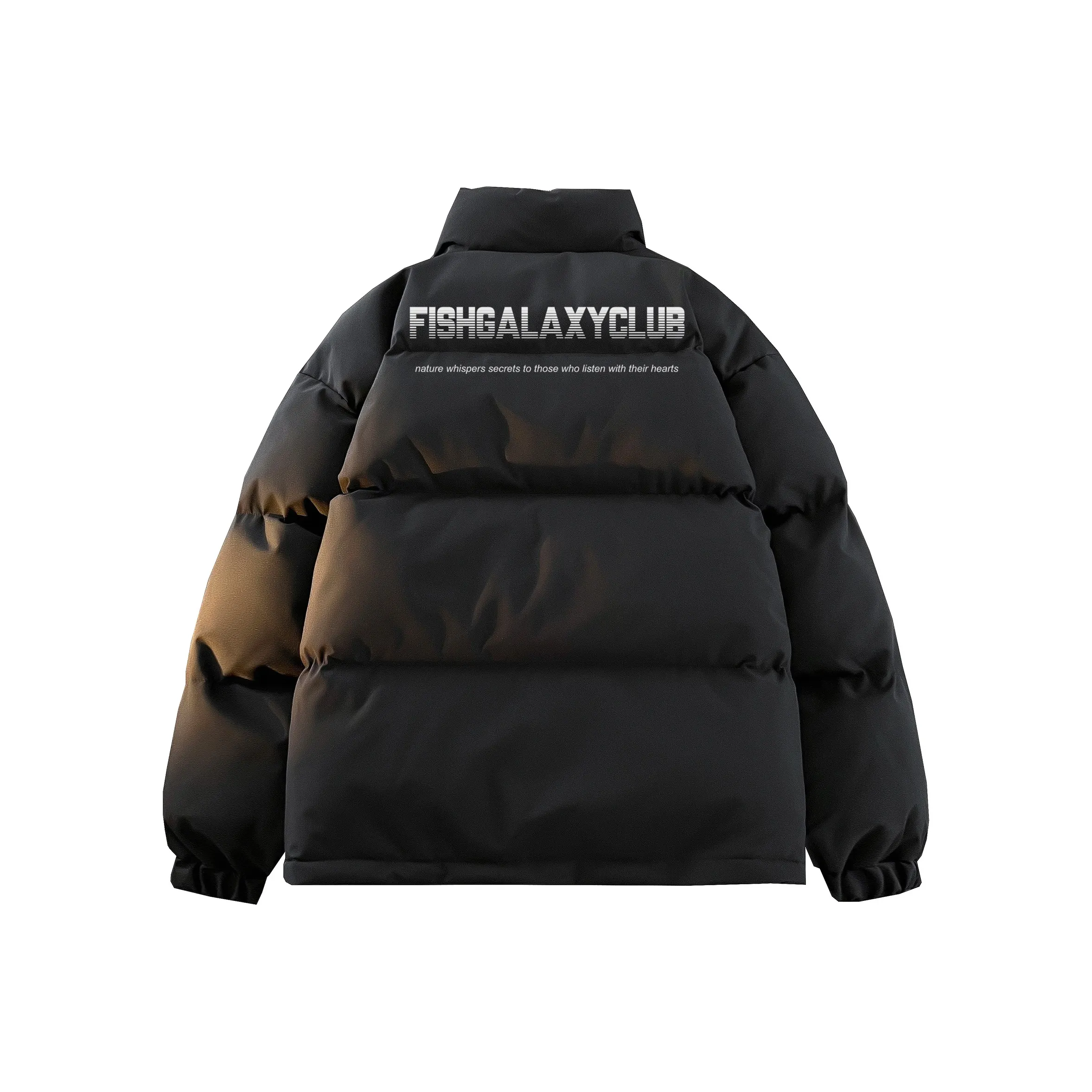 FISHGALAXY Пуховик Унисекс Фиолетовый