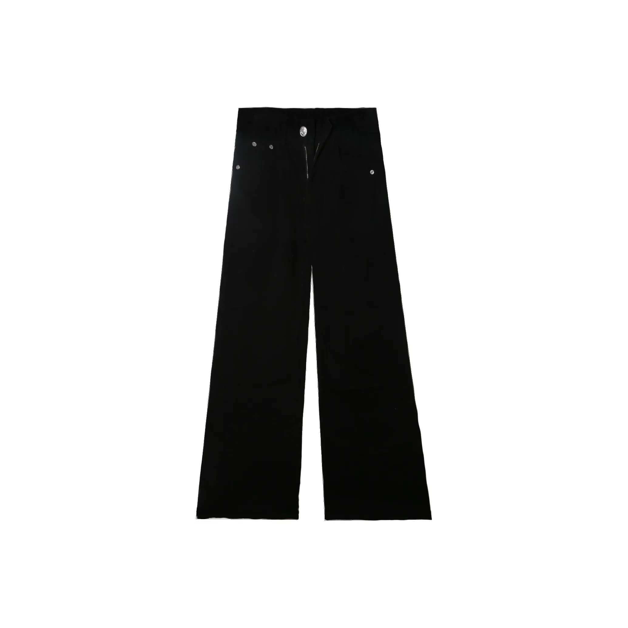 Menglaini Jeans Unisex Black