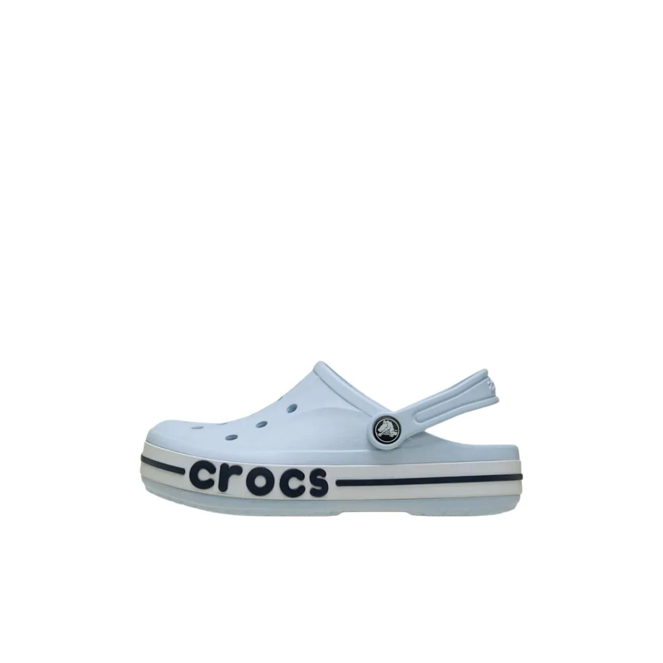Crocs Bayaband Низкий Топ Устойчивый к Износу и Сдавливанию Детские Сандалии Синие