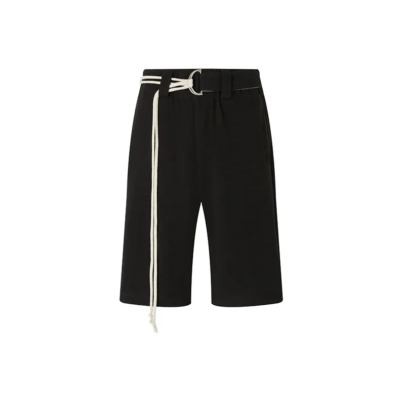 Organic Emotion Черные унисекс шорты карго