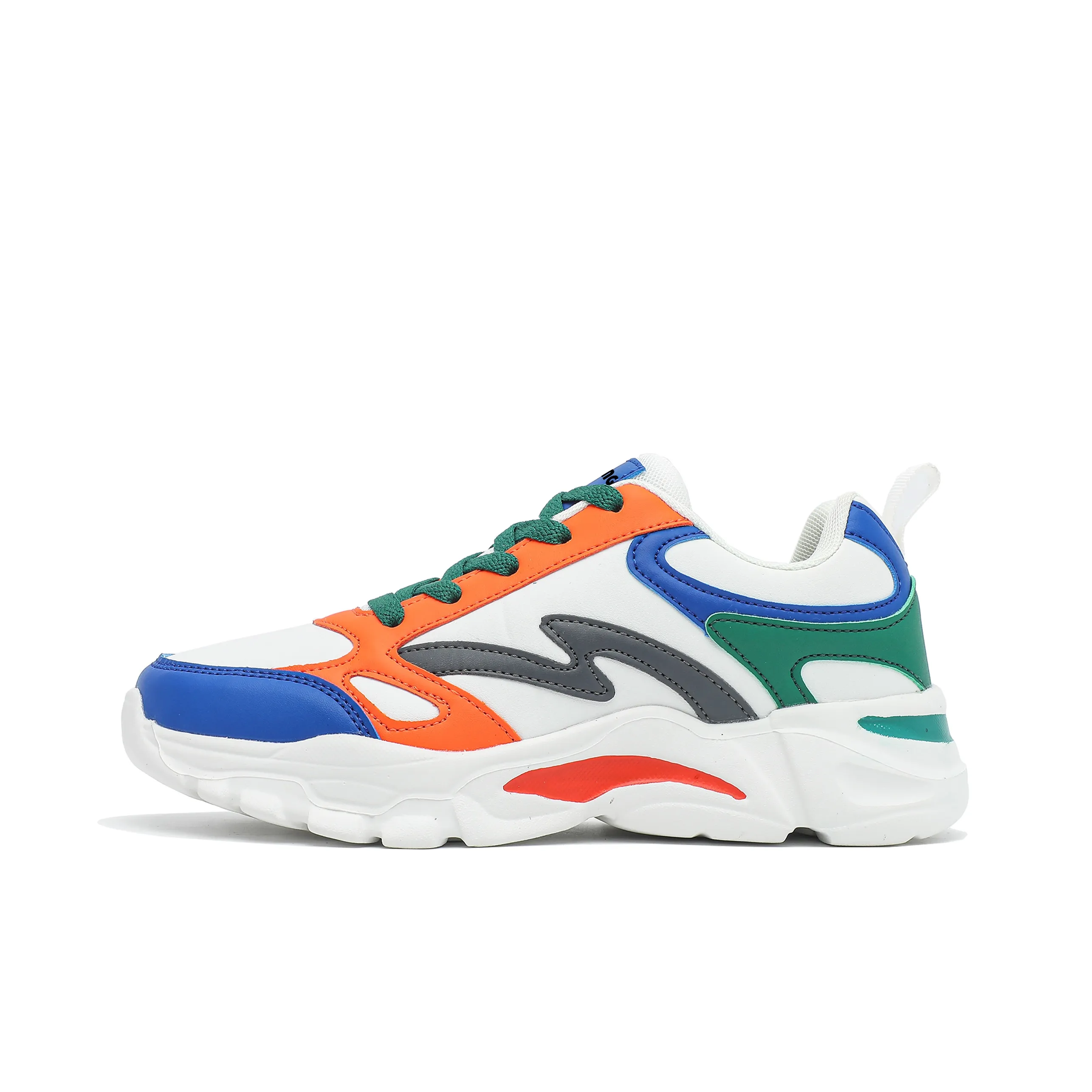 Singing противоскользящий и износостойкий увеличивающий высоту низкий топ повседневный унисекс белый оранжевый синий