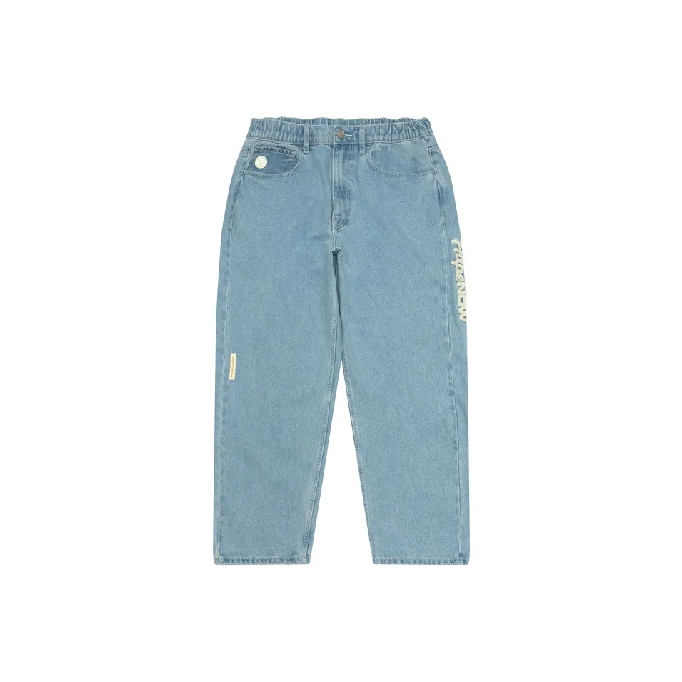 AAPE Синий BLL Мужские Джинсы