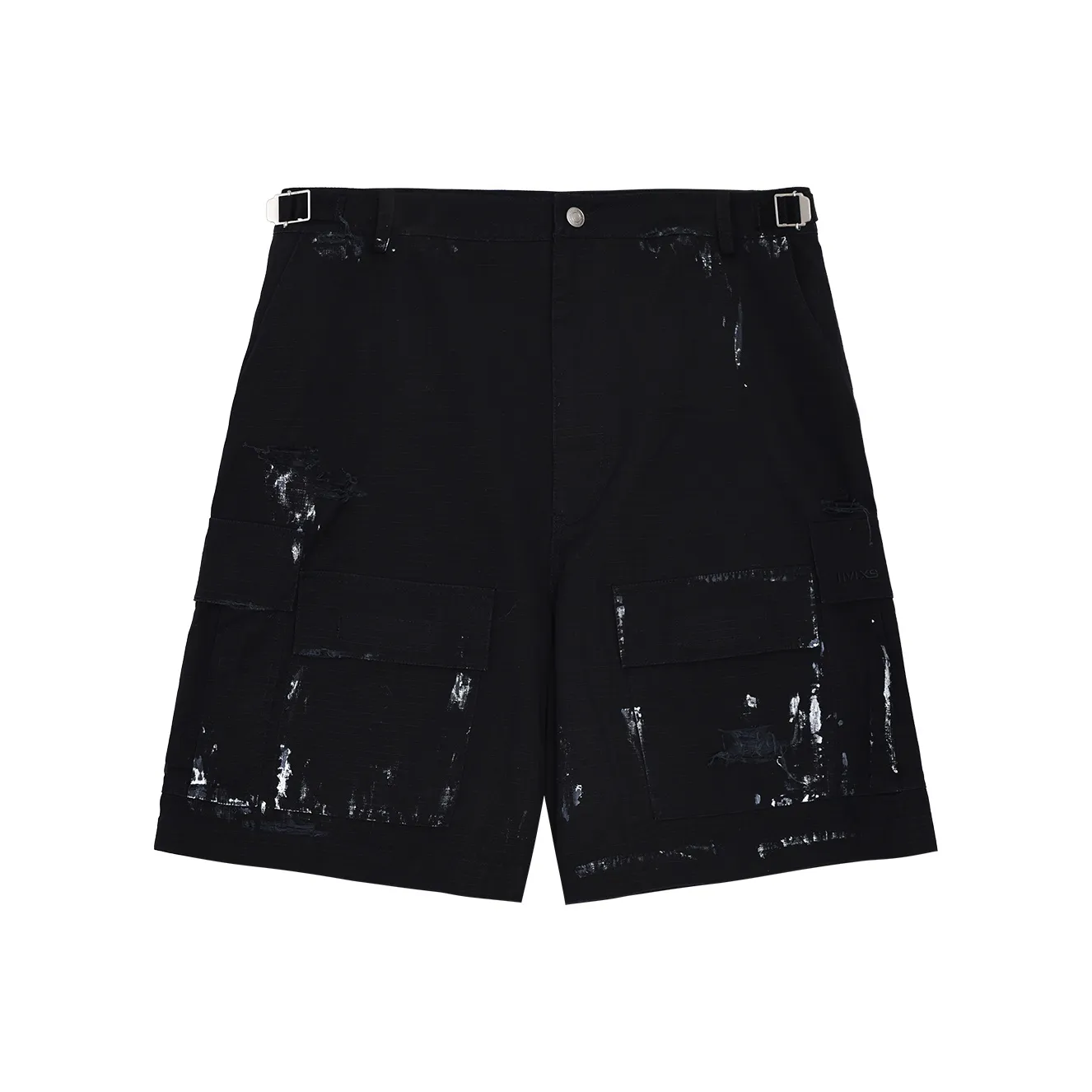 IMXS Denim Shorts Unisex Black Comes With Socks
