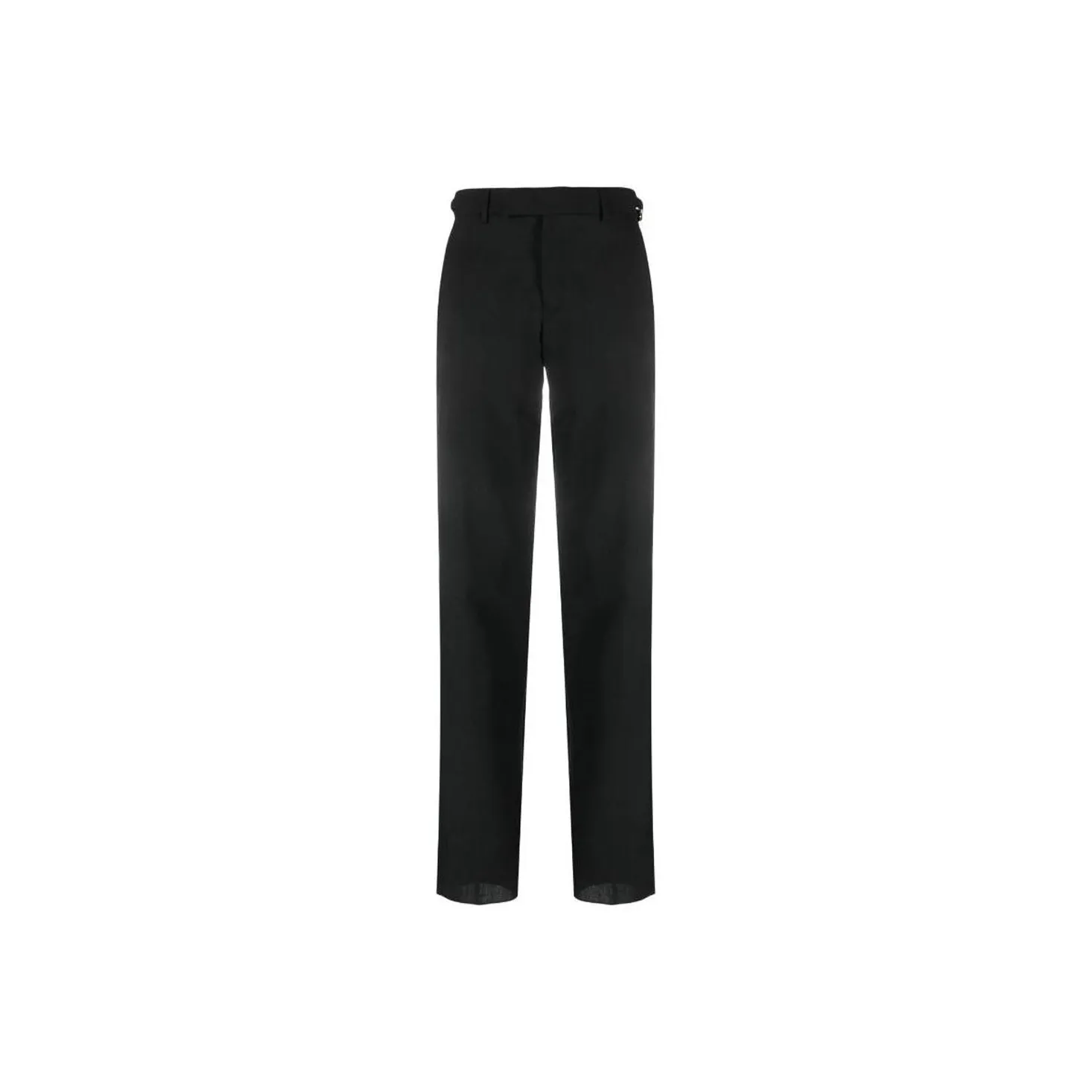 VERSACE High Waist Straight Leg Trousers