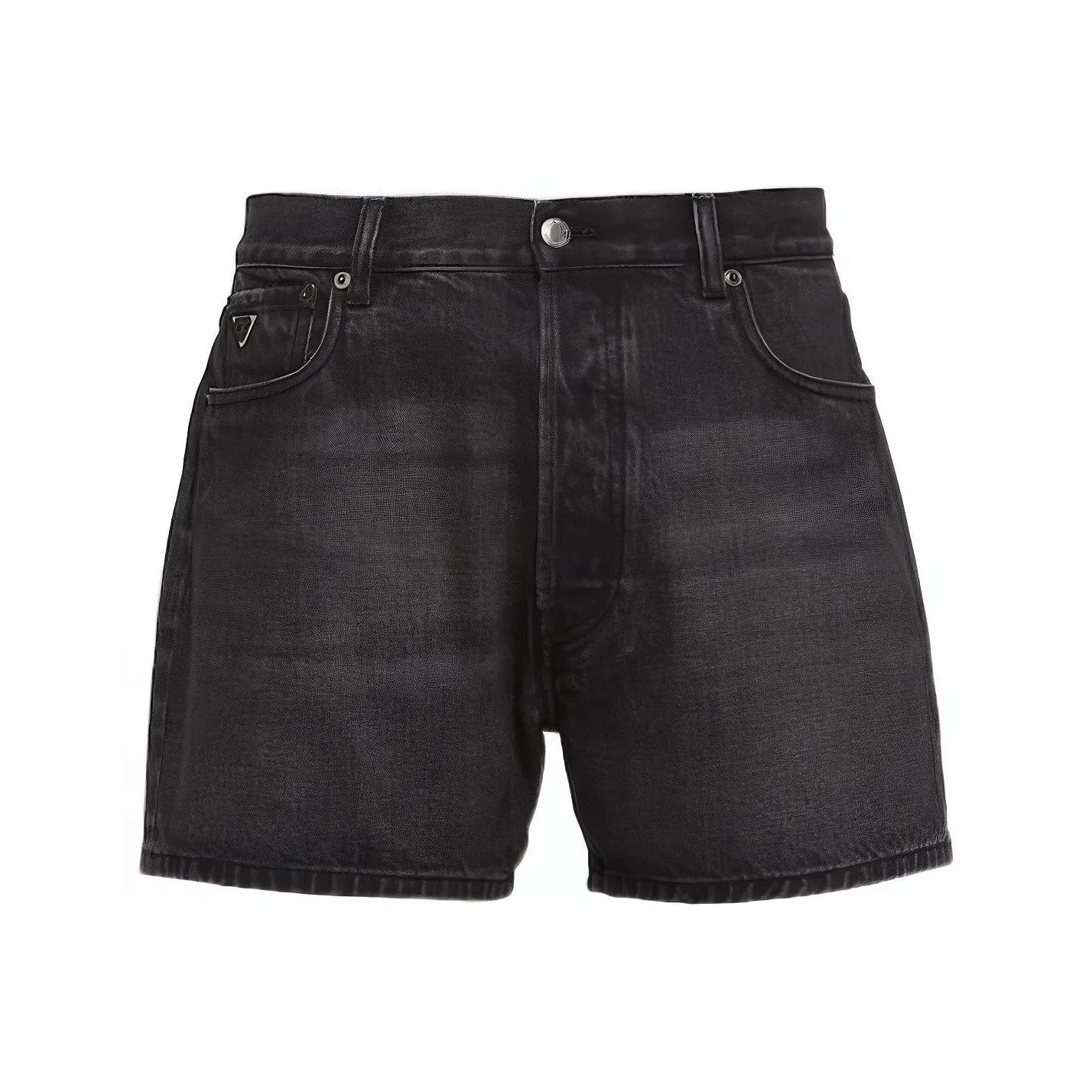 PRADA SS23 Denim Shorts Men's Black