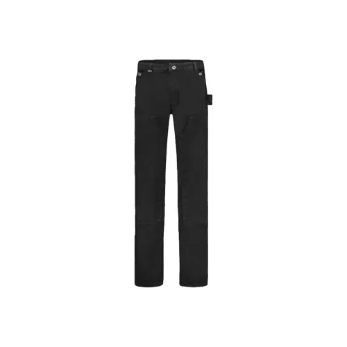 Flaneur Homme Темно-черные Мужские Джинсы