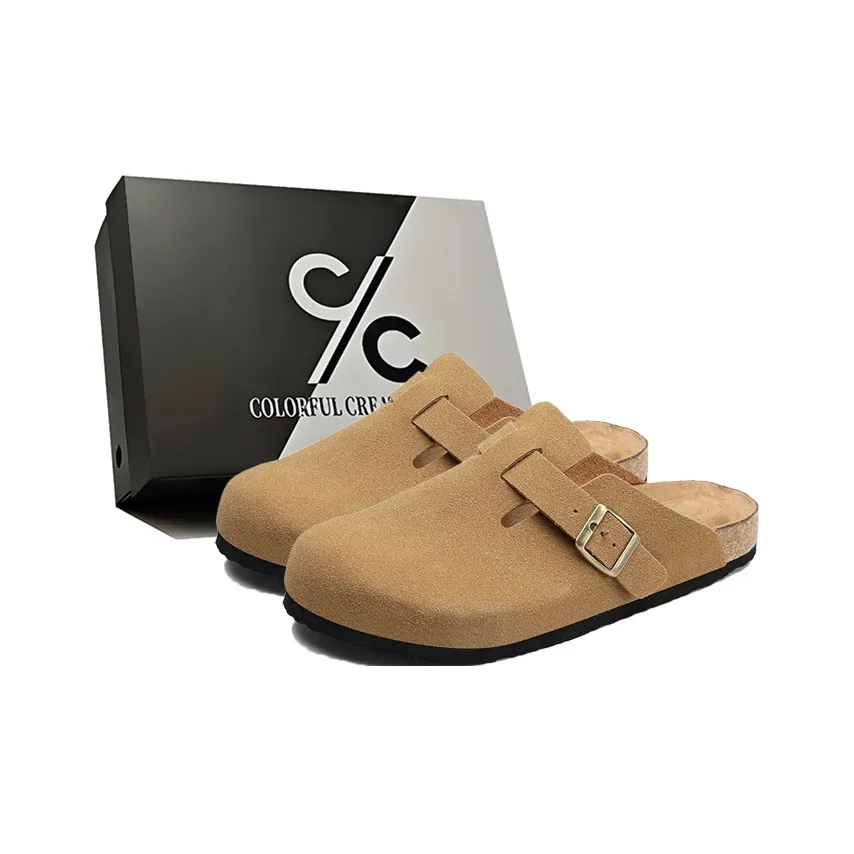 Colorful Creations Пробковая подошва устойчивая к запахам устойчивая к истиранию домашние тапочки унисекс