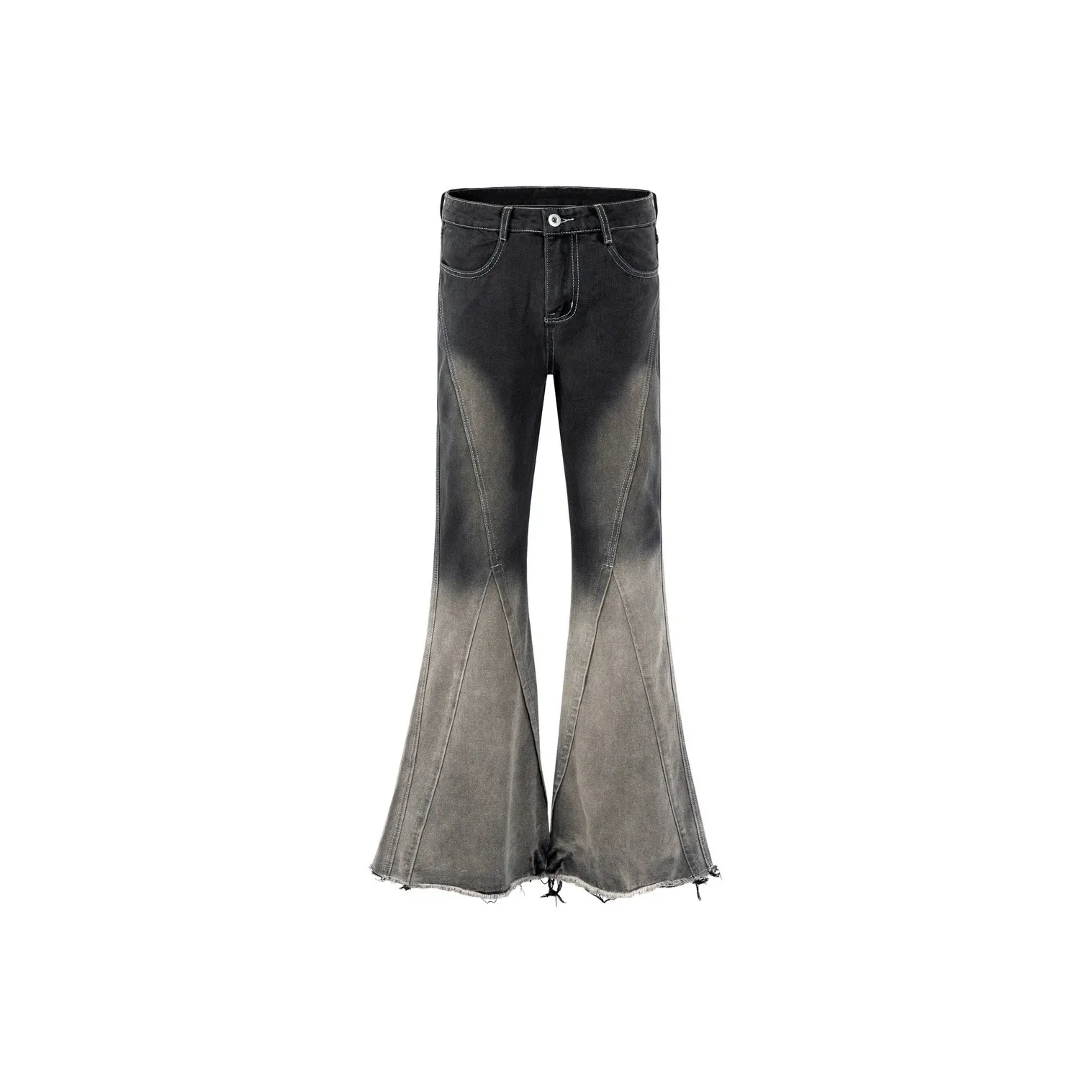 NVRFRGT Jeans Unisex Black Gray