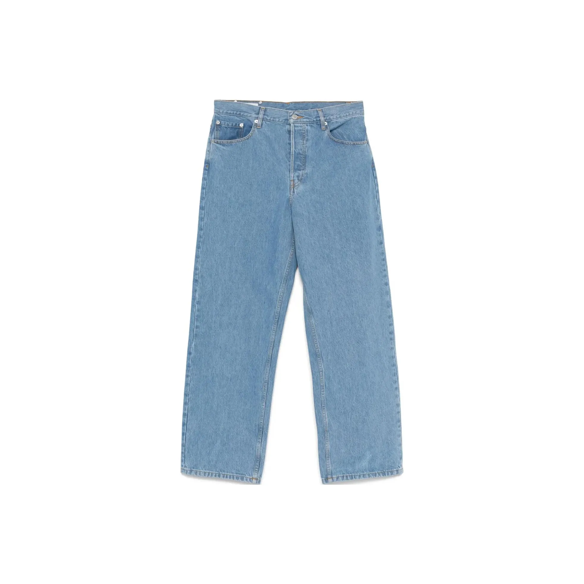 DRIES VAN NOTEN Straight Leg Button Fly Jean