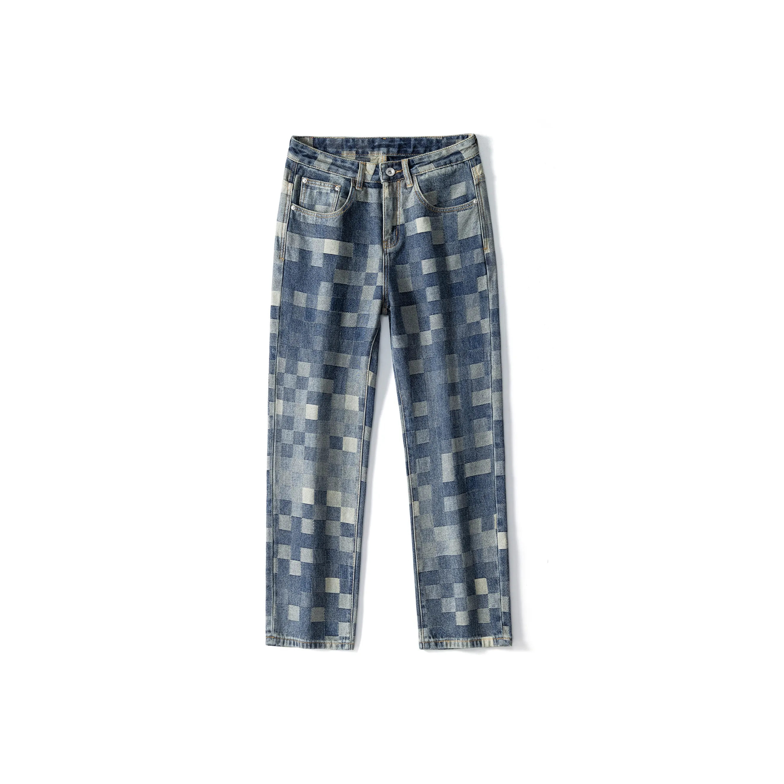 JUCY JUDY Джинсы Унисекс Ностальгический Синий