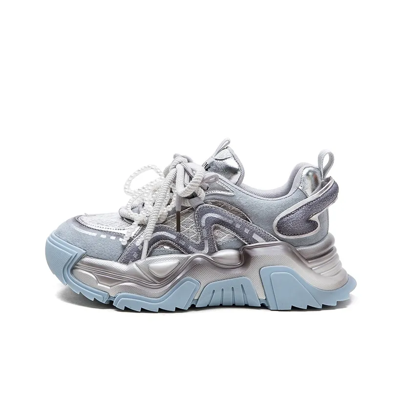 Chibang Breathable Low Top Chunky Sneakers Women's