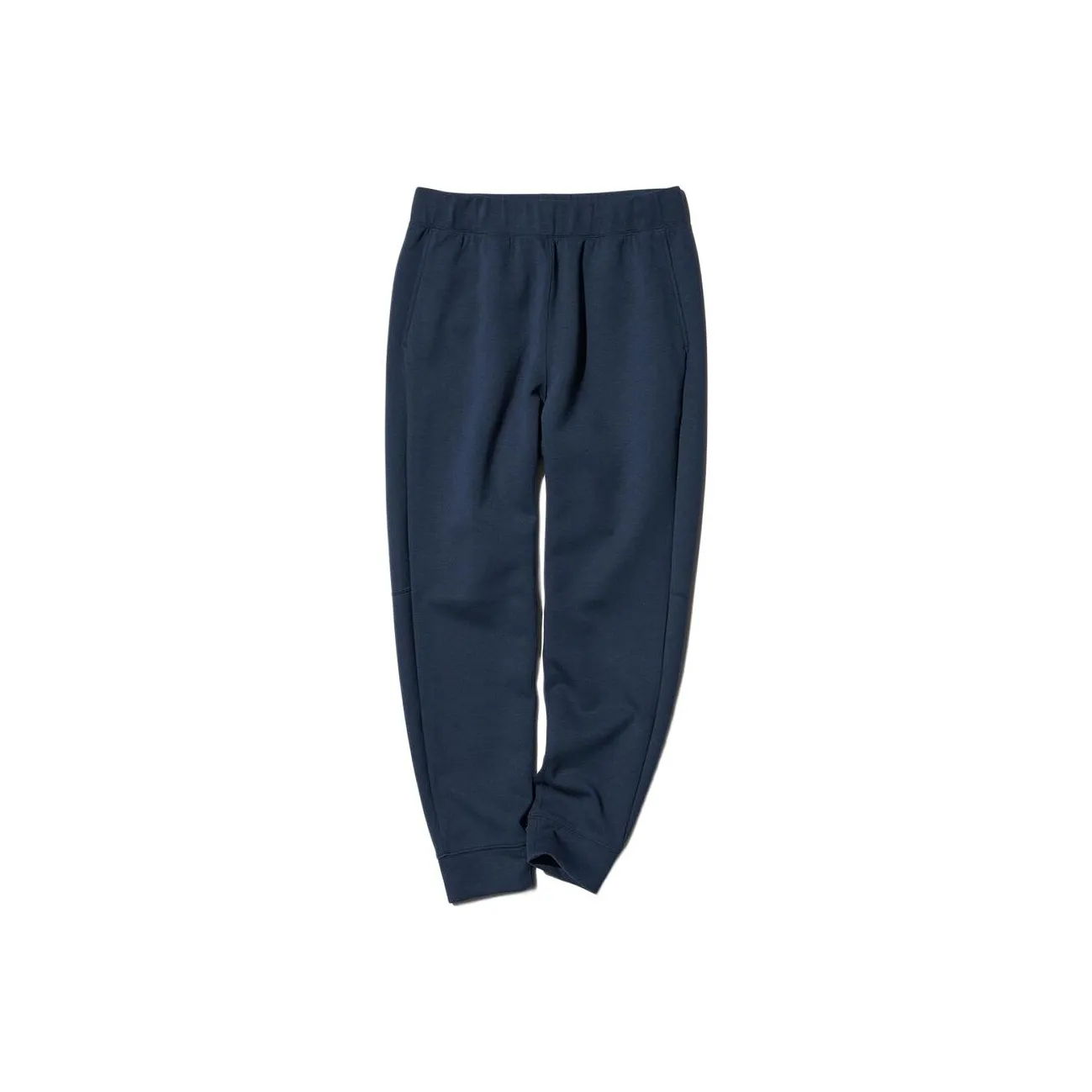 UNIQLO Knitted Sweatpants Men's Navy Blue