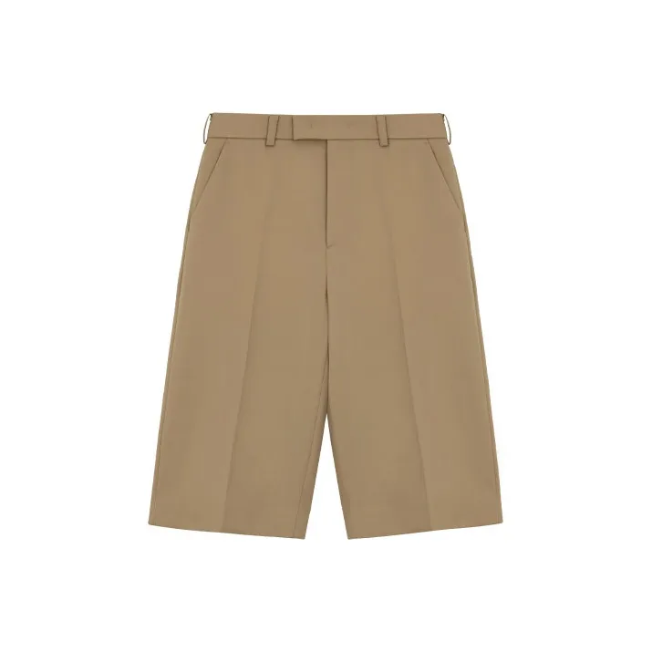 WE11DONE Casual Shorts Men Khaki