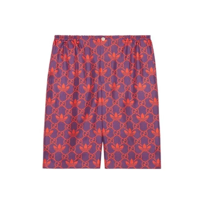 GUCCI X Adidas Macro Gg Shorts