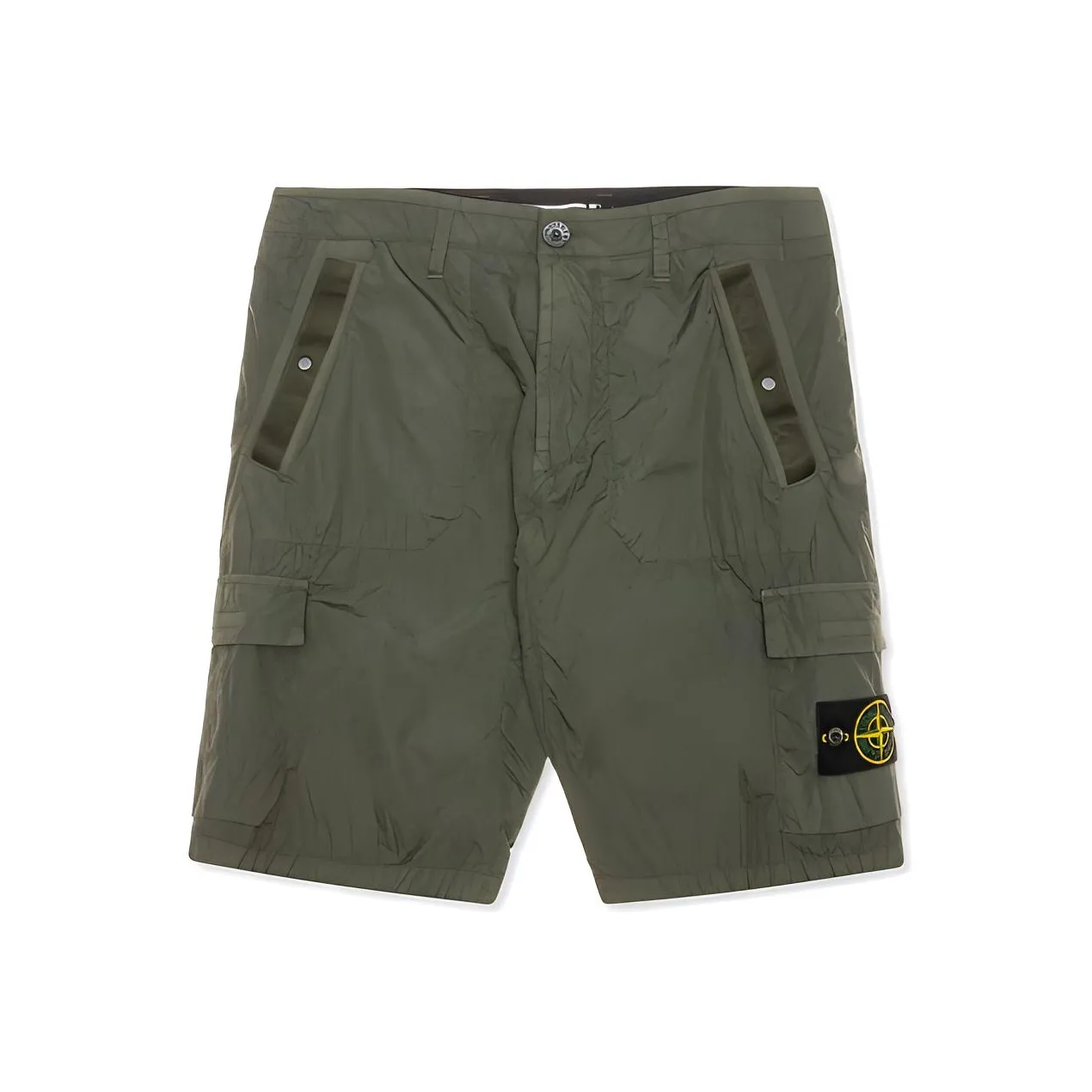 STONE ISLAND Cargo Shorts Men's Olive Green
