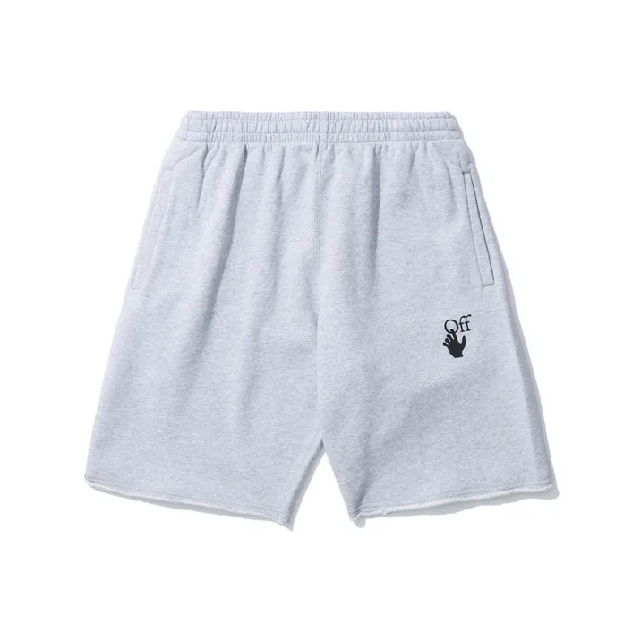 OFF WHITE SS21 Casual Shorts Men Gray