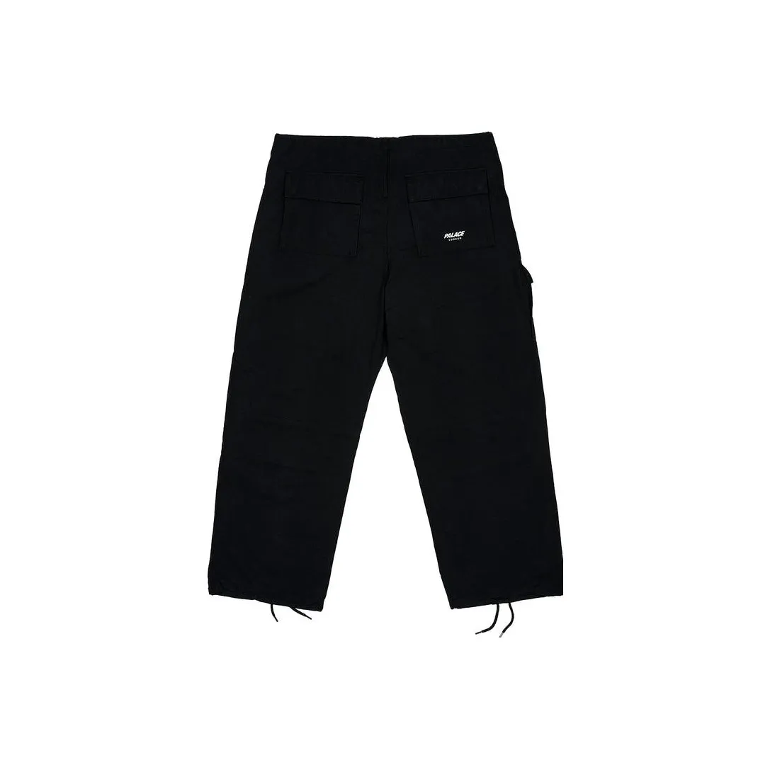 PALACE FW23 Осенне-зимняя коллекция Повседневные штаны Унисекс Черный