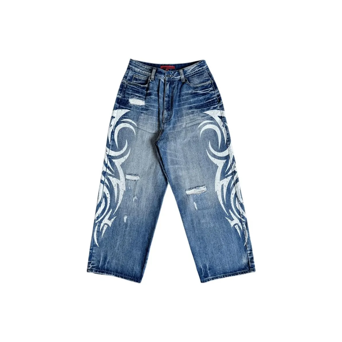 Jaded London Jeans Unisex Blue