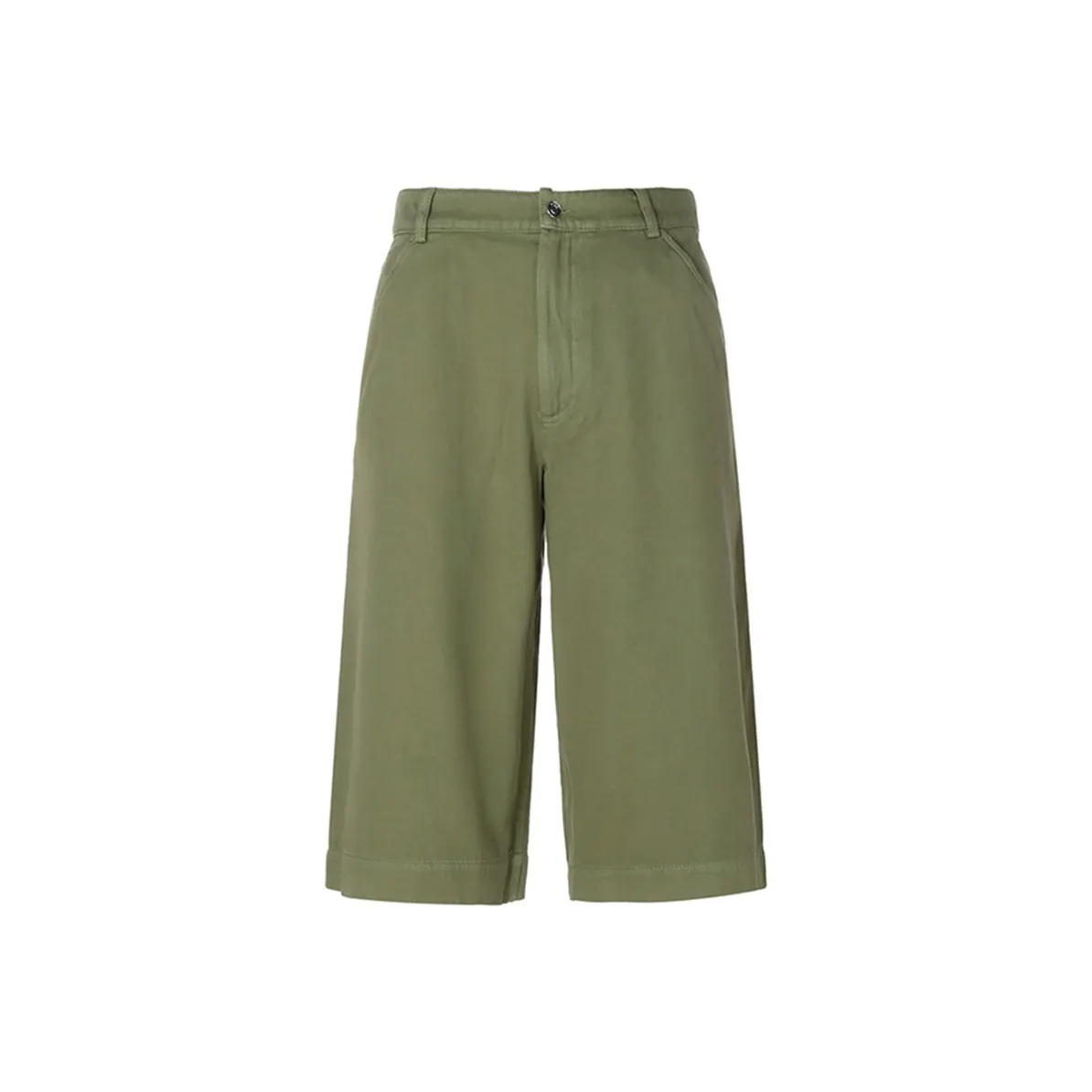 KENZO SS21 Loose Fit Shorts Summer Men's Olive Green
