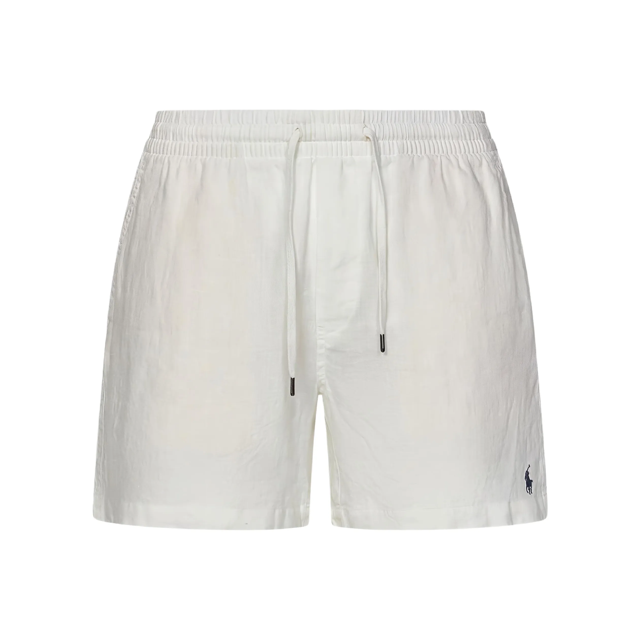 Polo orchestra bleu turquoise Logo Patch Drawstring Shorts