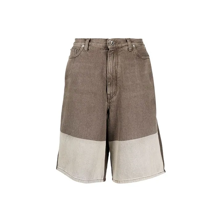 OFF-WHITE High-waisted Denim Shorts