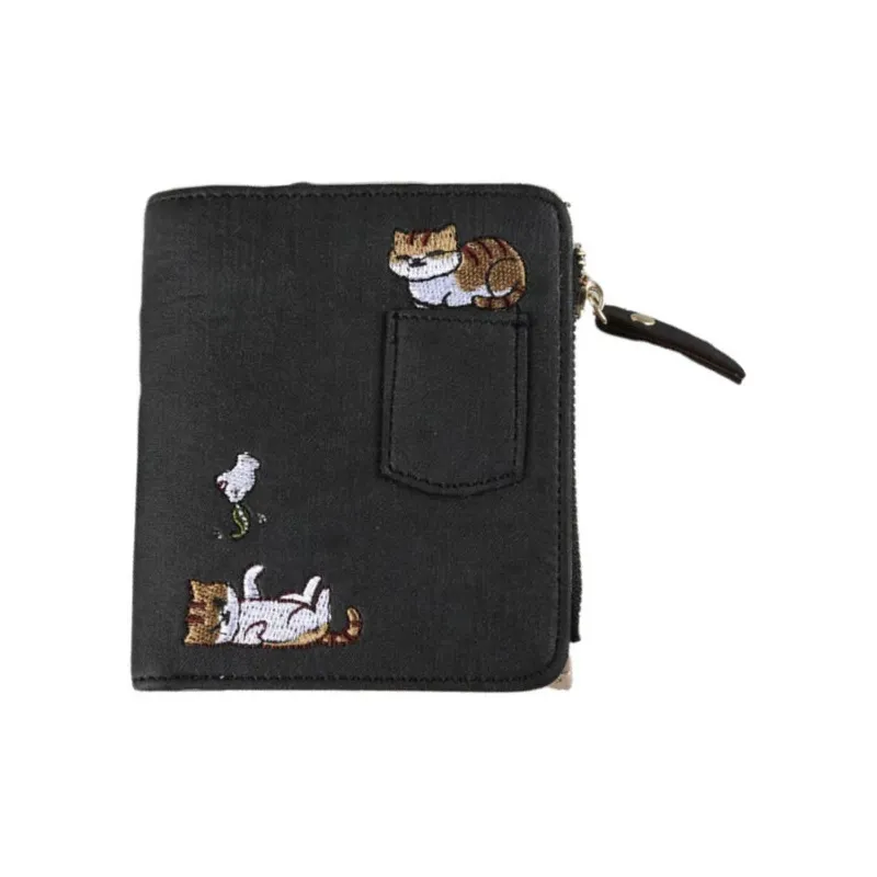 ALOENEY ПУ (полиуретан) Кошелек Женские Светло-розовый Синий Черный Серый