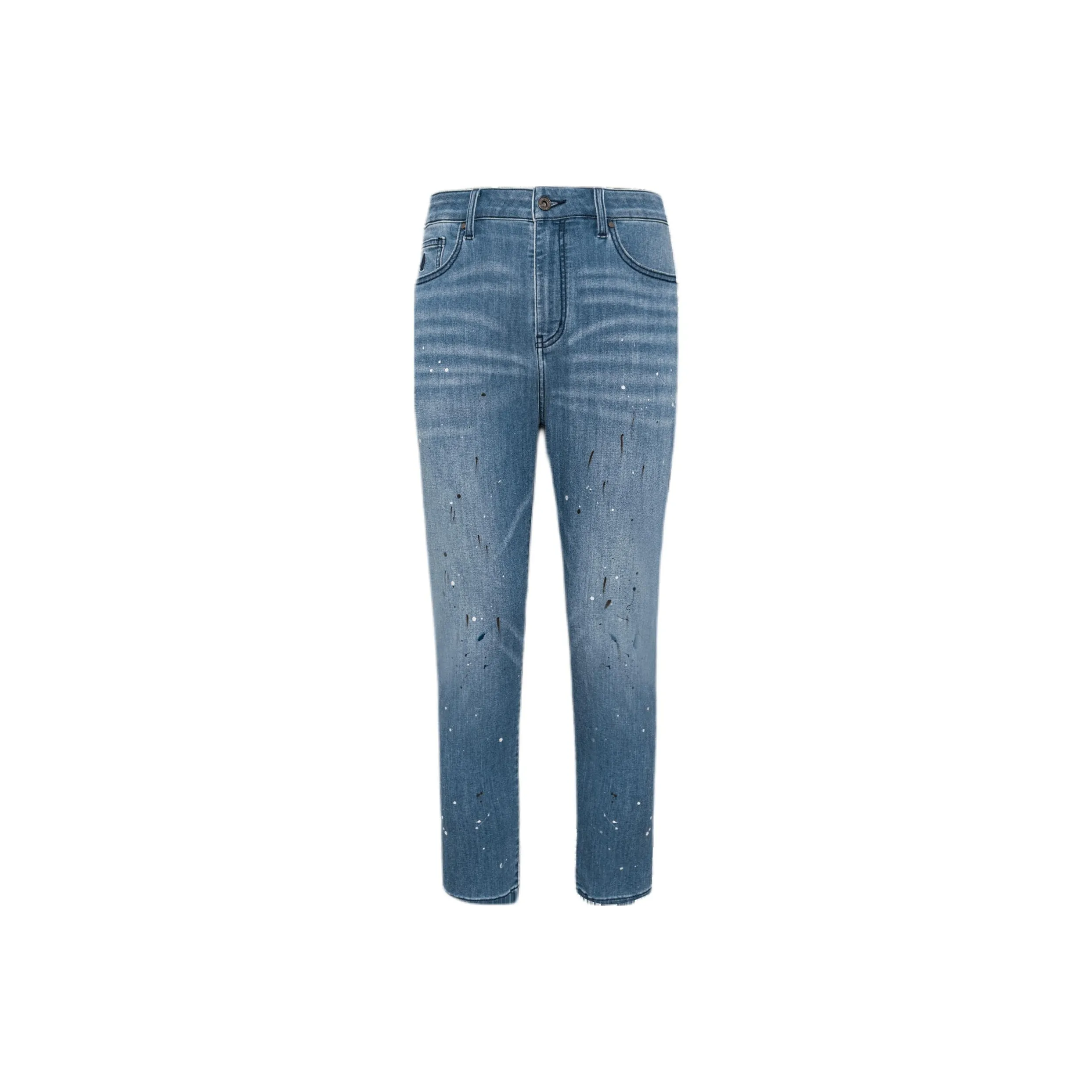 Hush Puppies Джинсы Мужские Средне-Синие