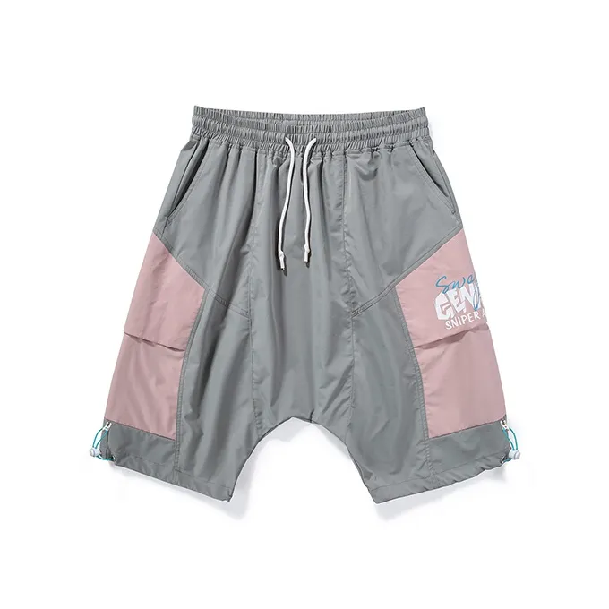 GENANX Loose Fit Shorts Unisex Gray