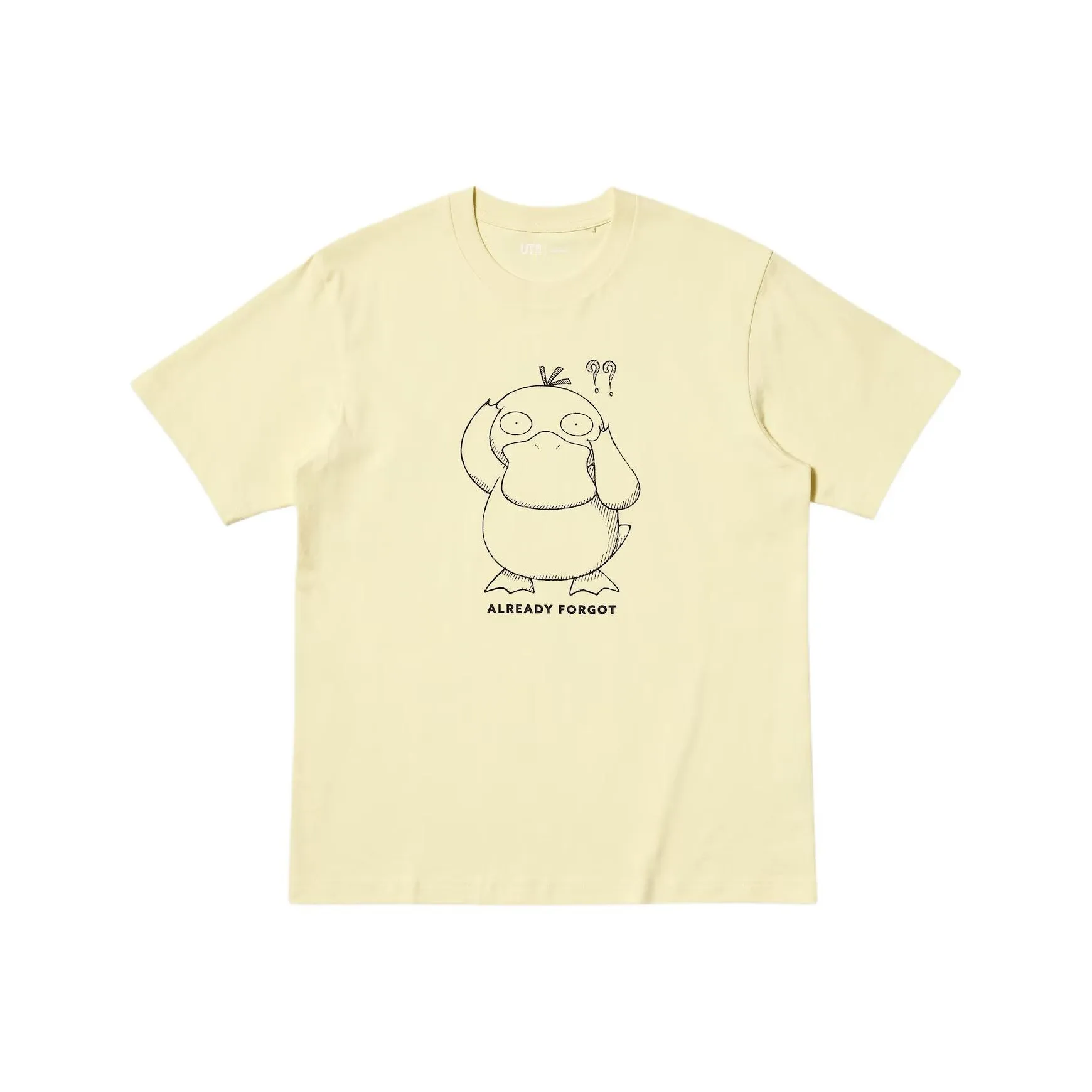 UNIQLO Pokémon Collaboration T-Shirt Унисекс Желтый