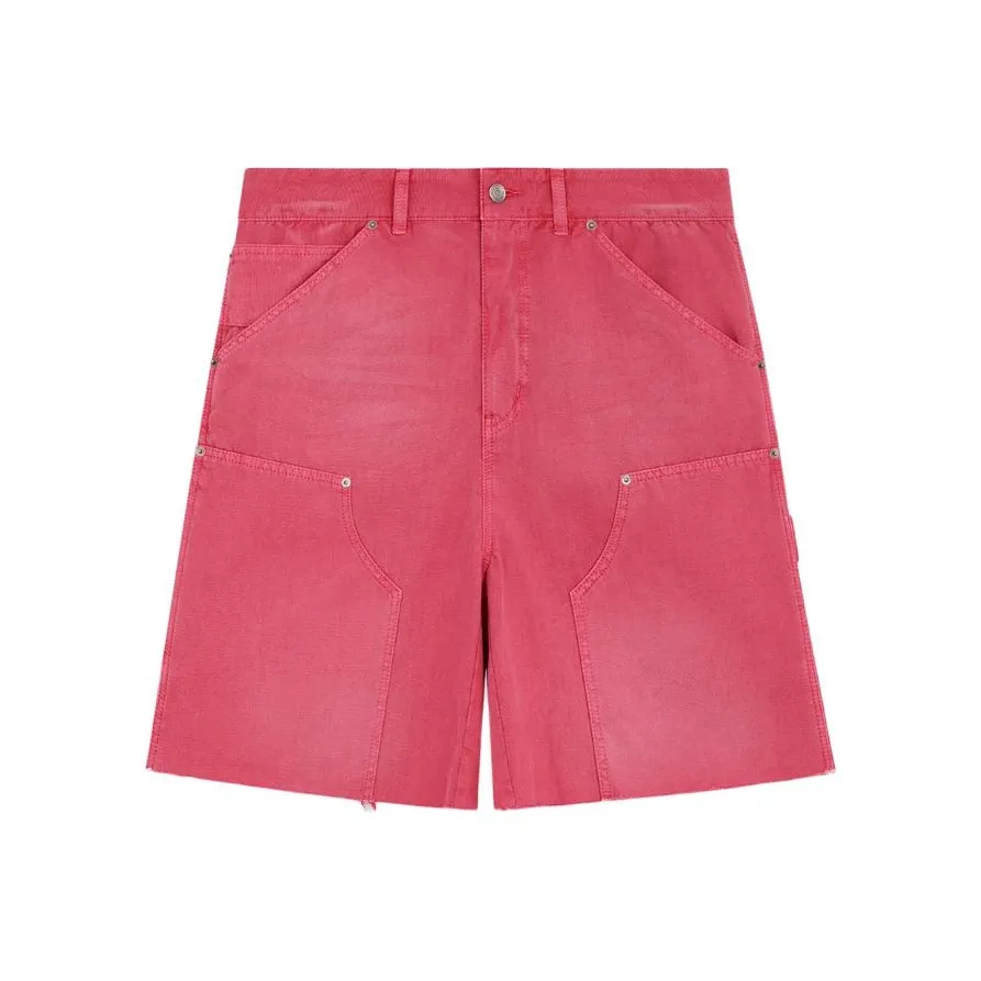WE11DONE SS24 Denim Shorts Men's Pink