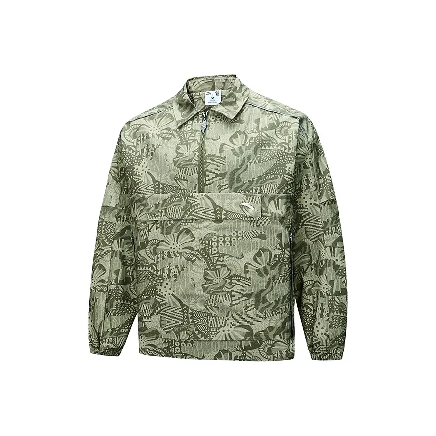 Anta Life Collection Куртка Унисекс Лесной зеленый