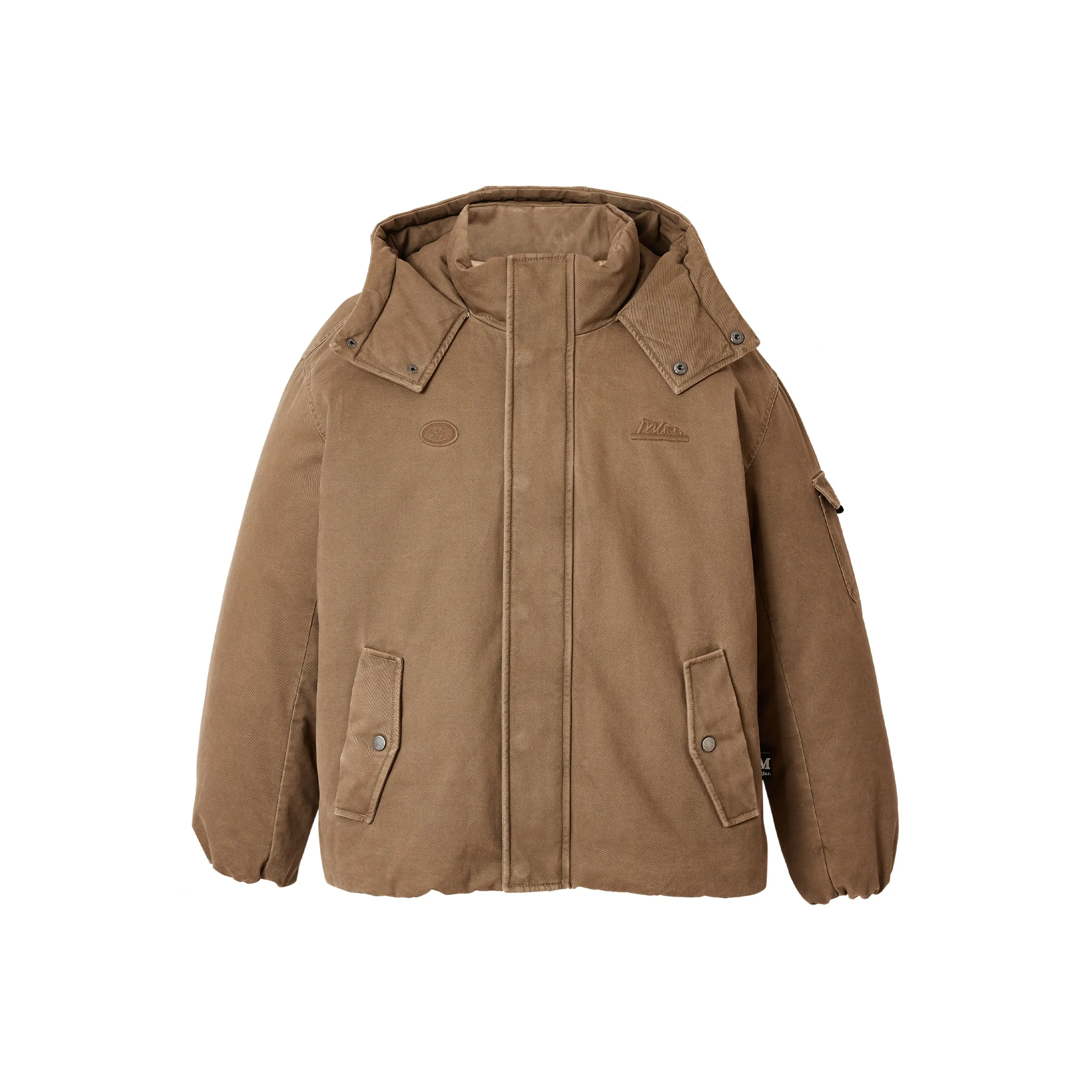 MLMR Puffer Jackets Unisex F12 Orange Brown