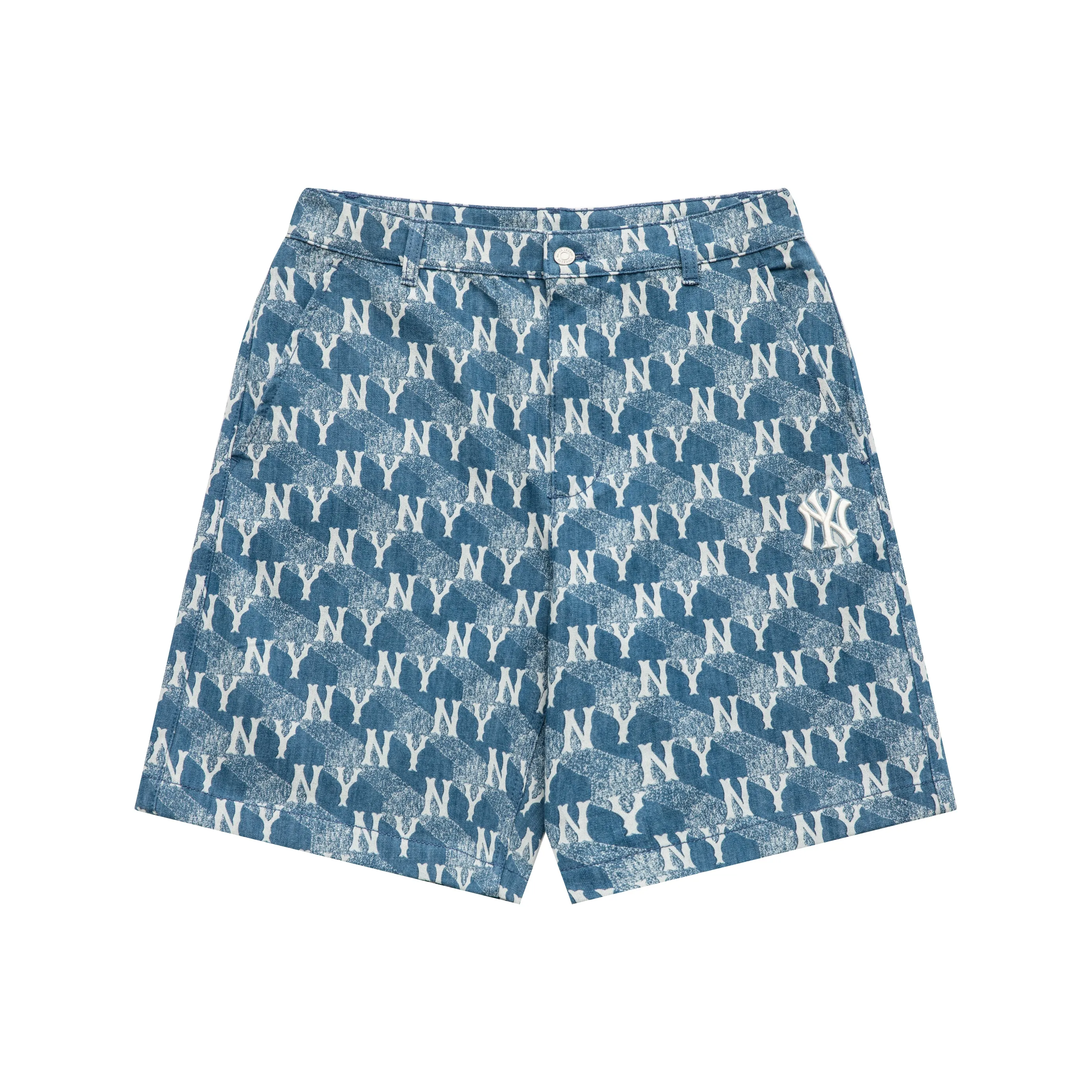 MLB Denim Shorts Men's Sky Blue